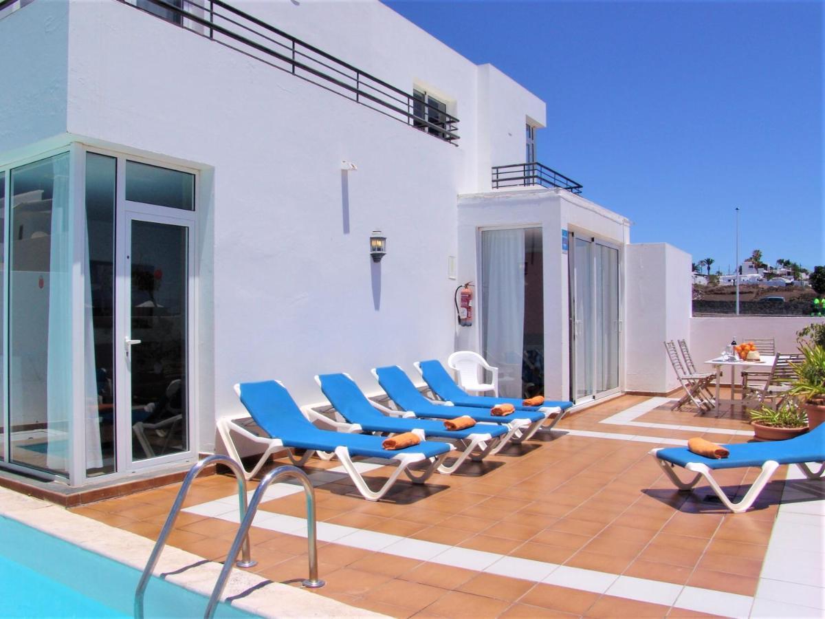 Вилла Casas Luis With Private Pool Пуэрто дель Кармен Экстерьер фото